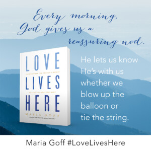 Every morning, God gives us a reassuring nod.